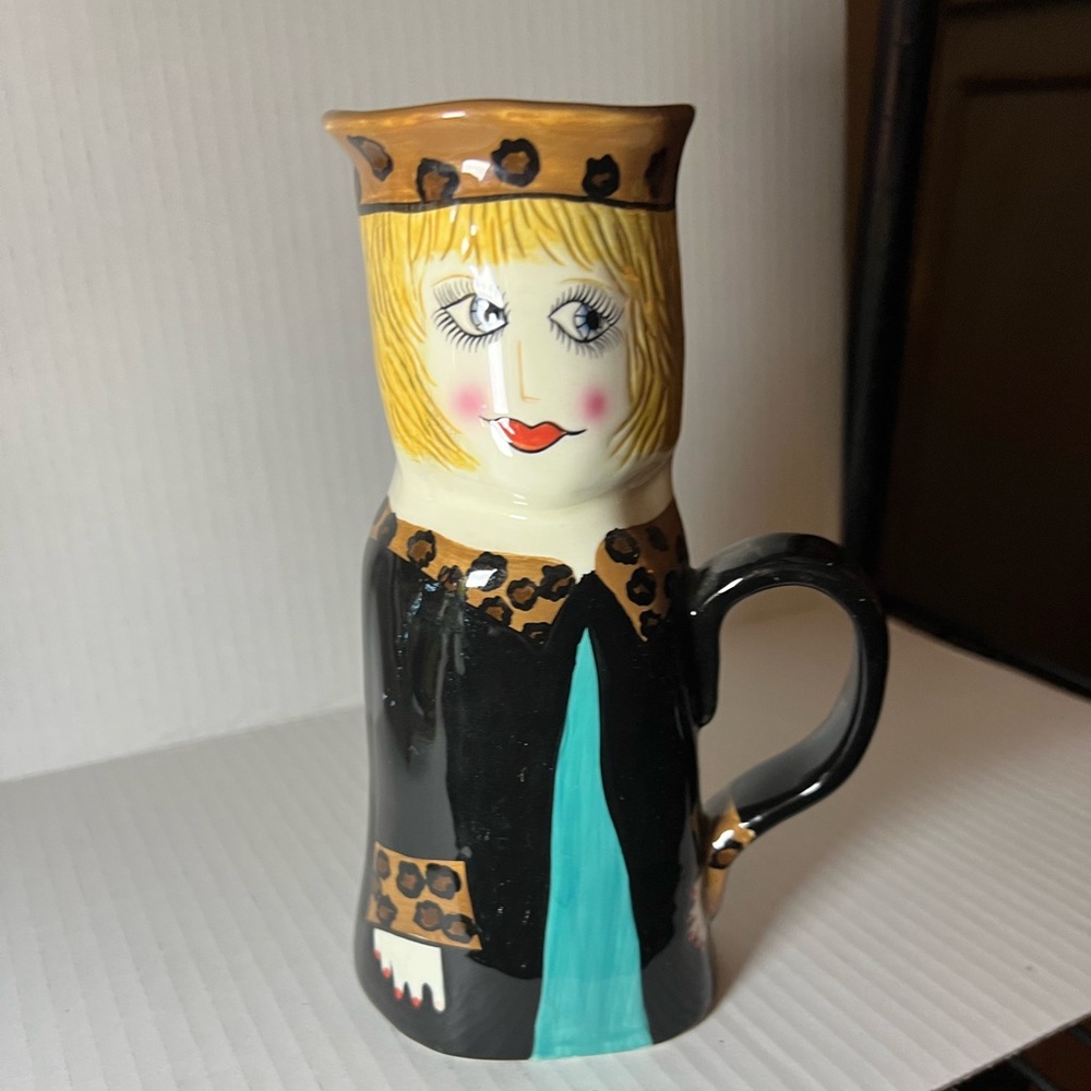 Susan Paley “Lucy Latte” ceramic mug. Ganz